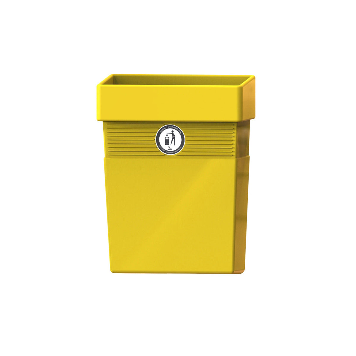 Litter Bin Regent 30 Litre Yellow