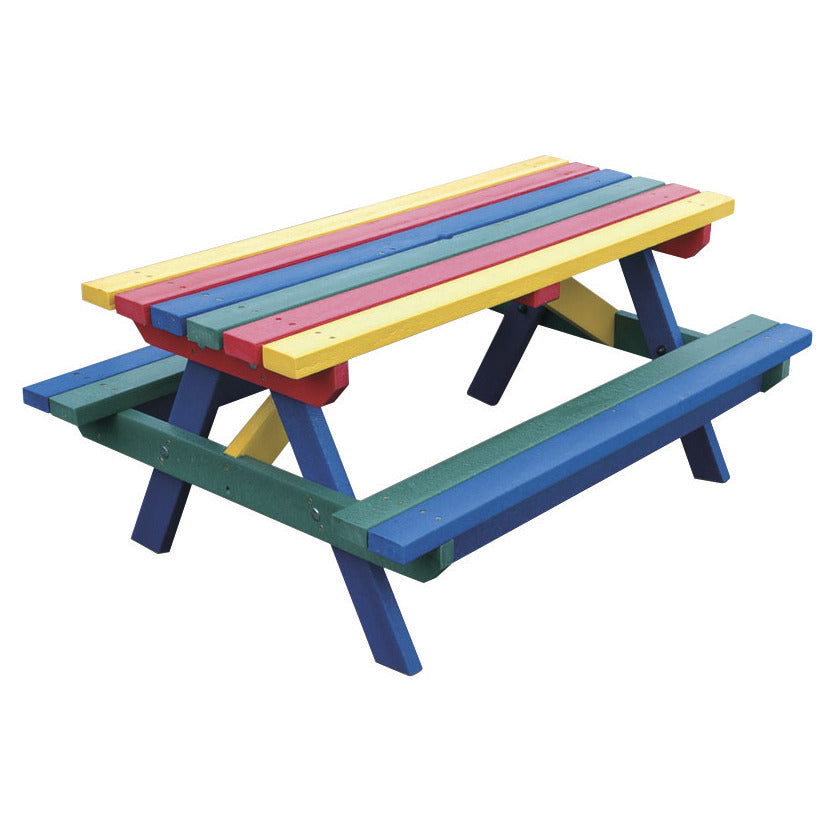 Heavy Duty Picnic Bench Rainbow