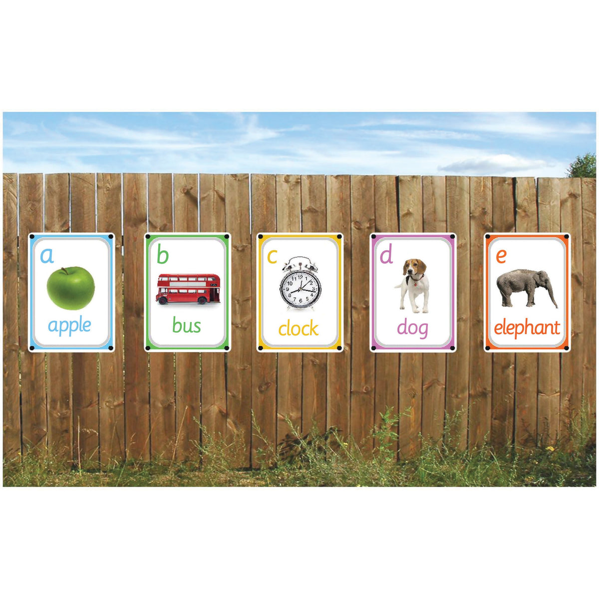 Picture Alphabet Photo Outdoor Learn