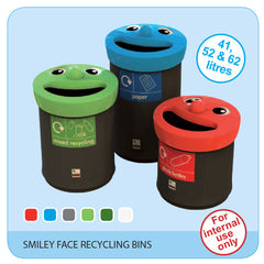 Recycling Bin Large White