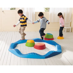 We Play Wavy Tactile Path (Blue)