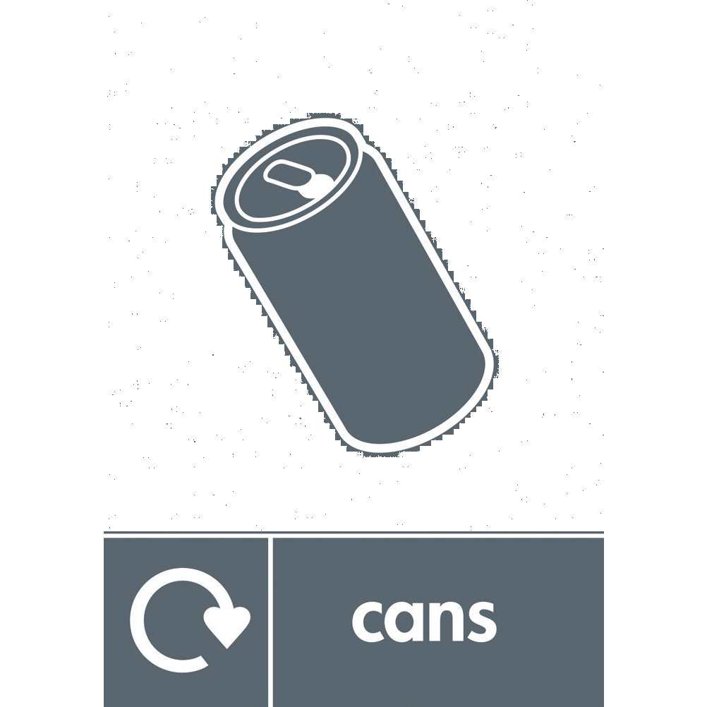 Waste Stream Label Cans