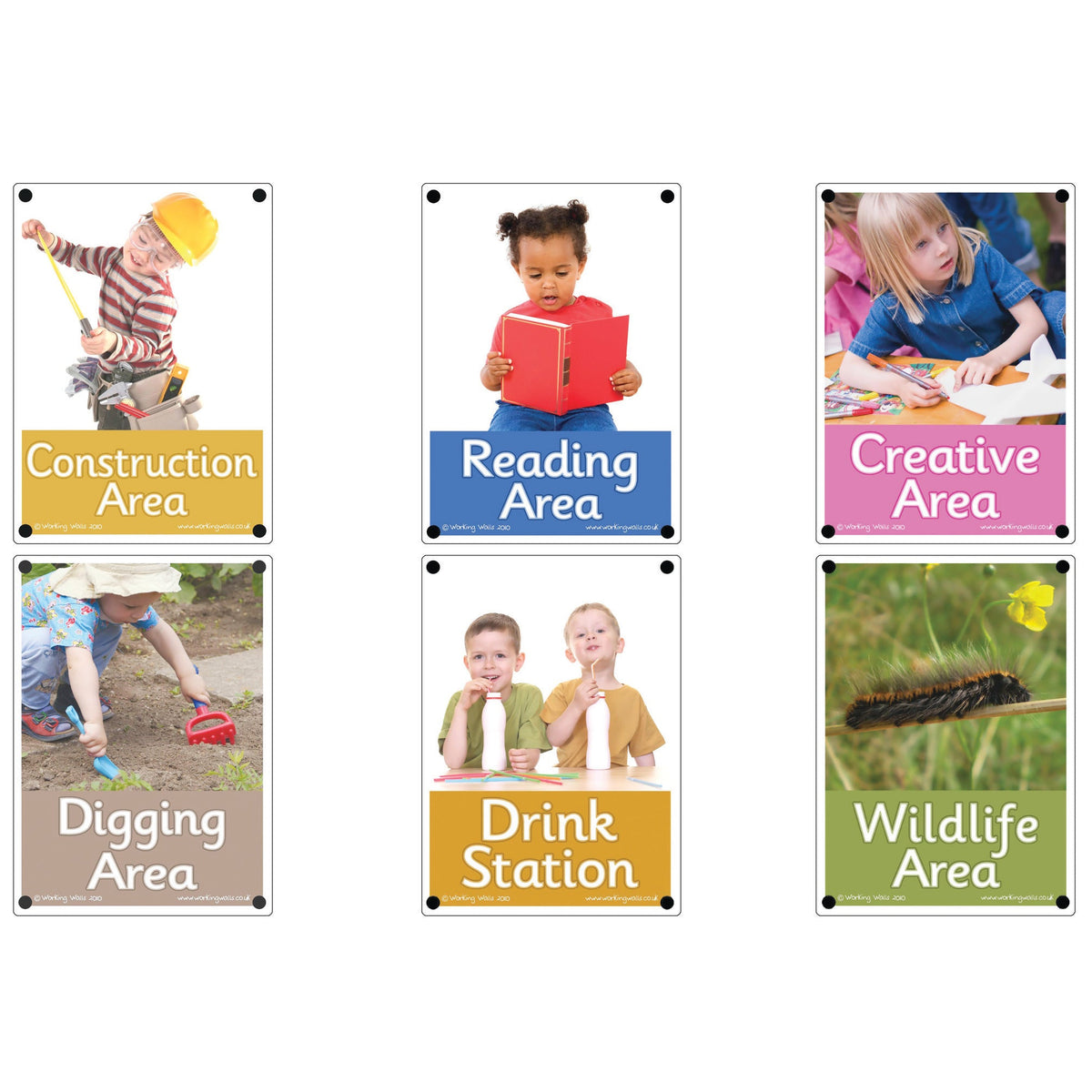 Outdoor Area Signs Set 1.