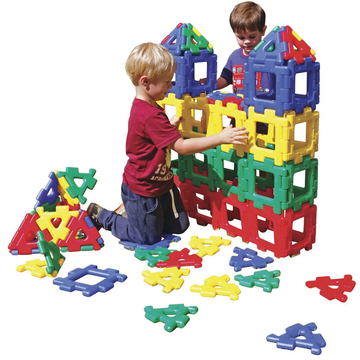 Giant Polydron, 80 Piece Set.