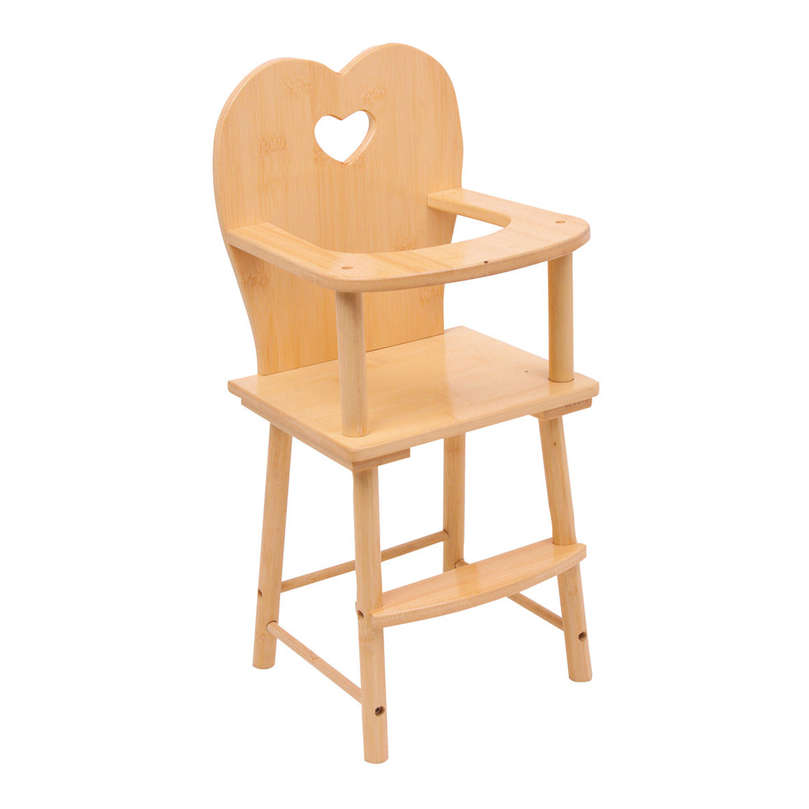 Wooden Dolls Highchair & Cradle Bund