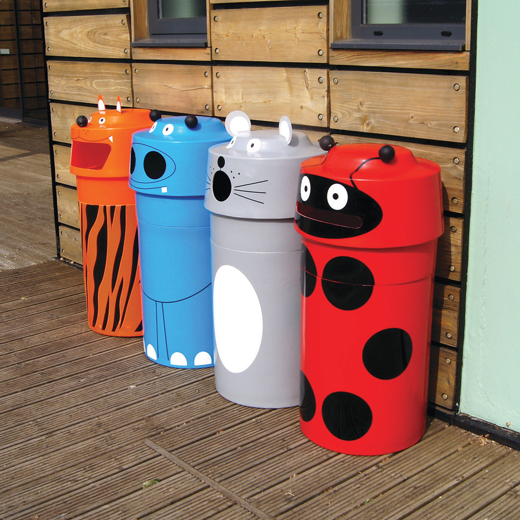 Recycling/Litter Bins 90L- Tiger