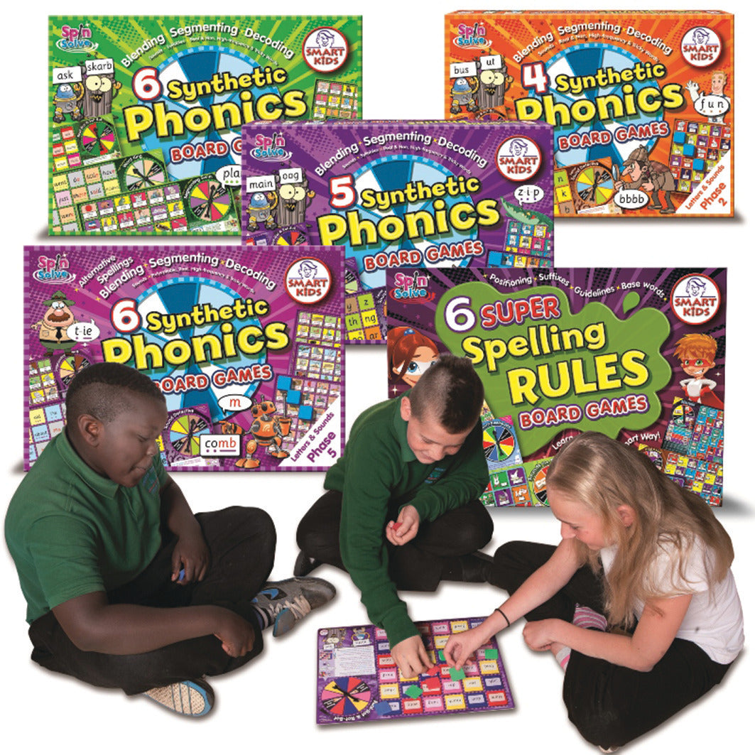 Synthetic Phonics Board Games Set