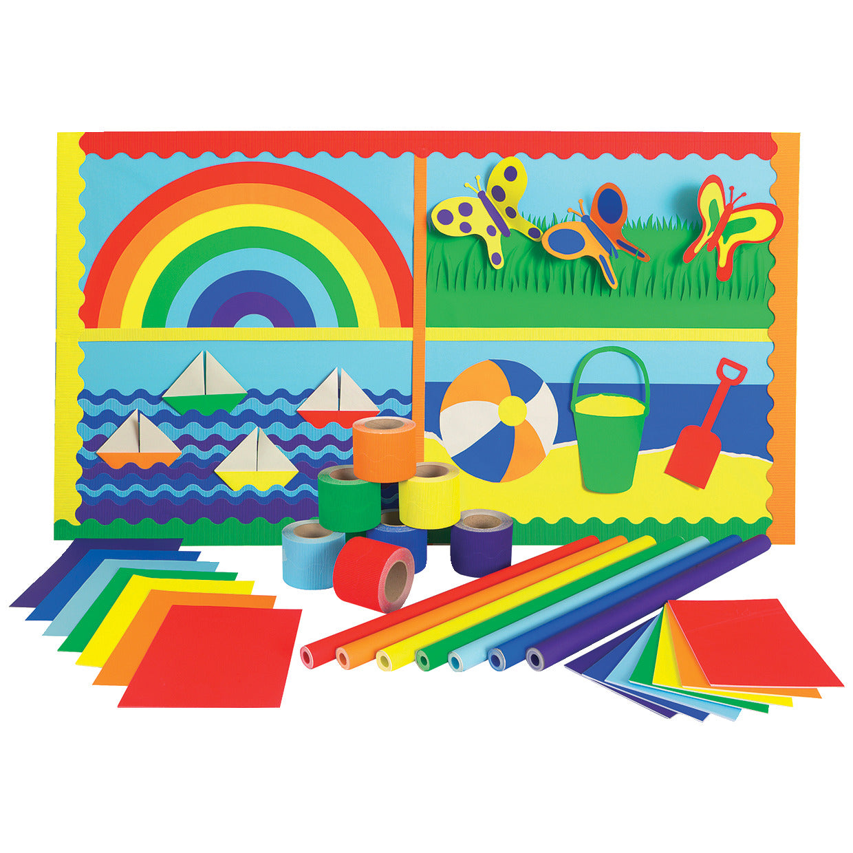 Rainbow Wall Display Pack