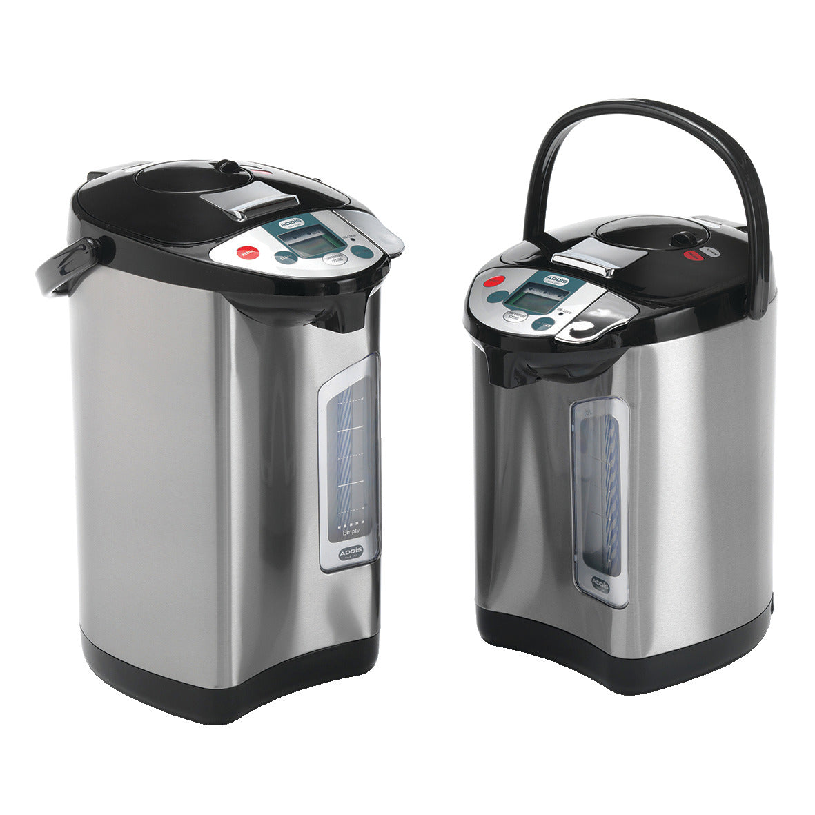 Thermo Pot S/S-Black Lid 3.5 Litre