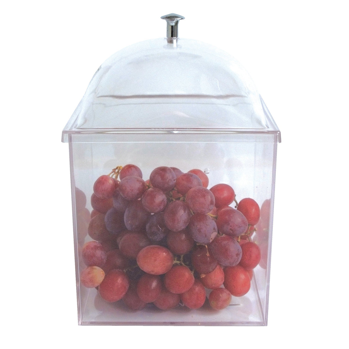 Display Jar Clear Square 20Cm