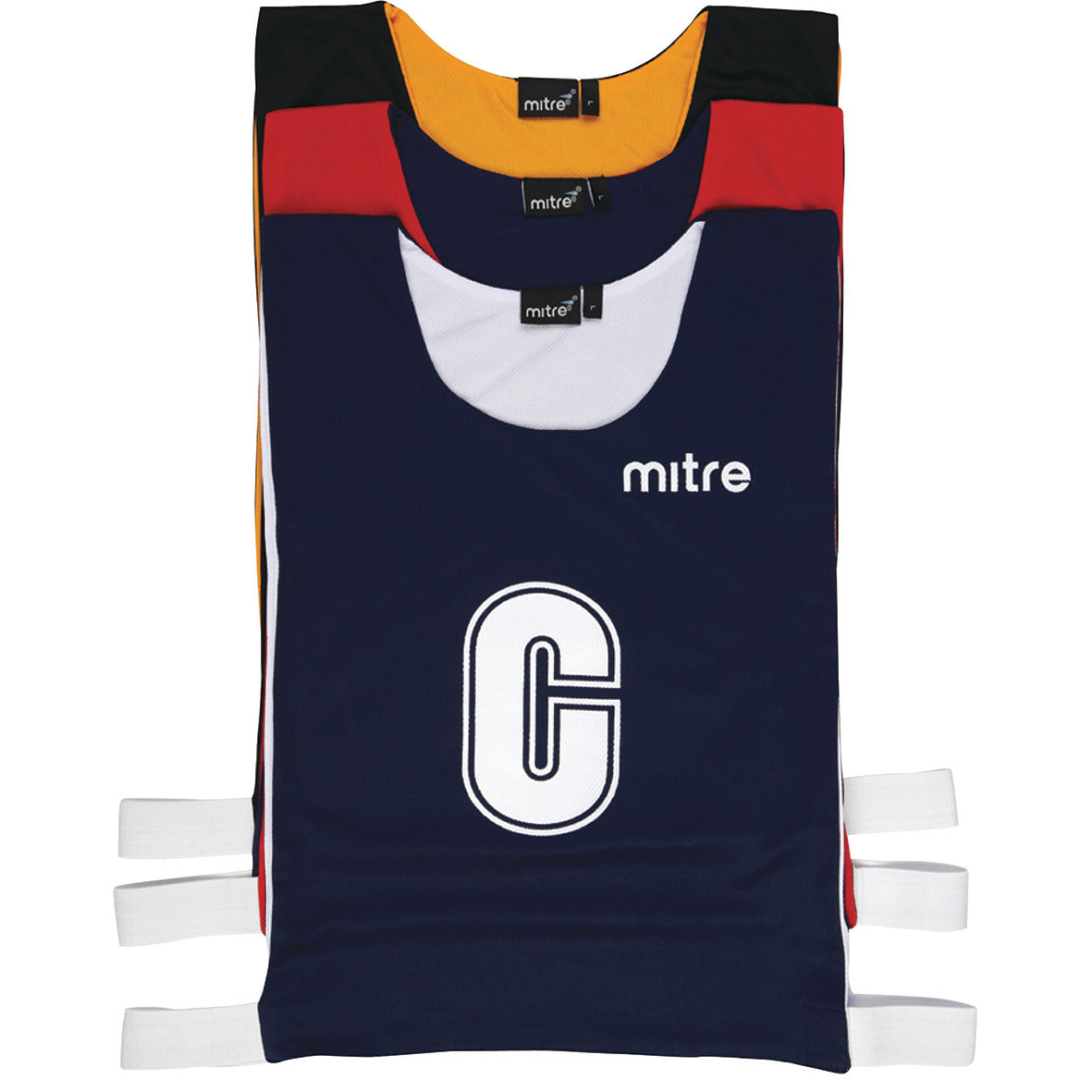 R/Netball Bibs Sky/Navy Set7
