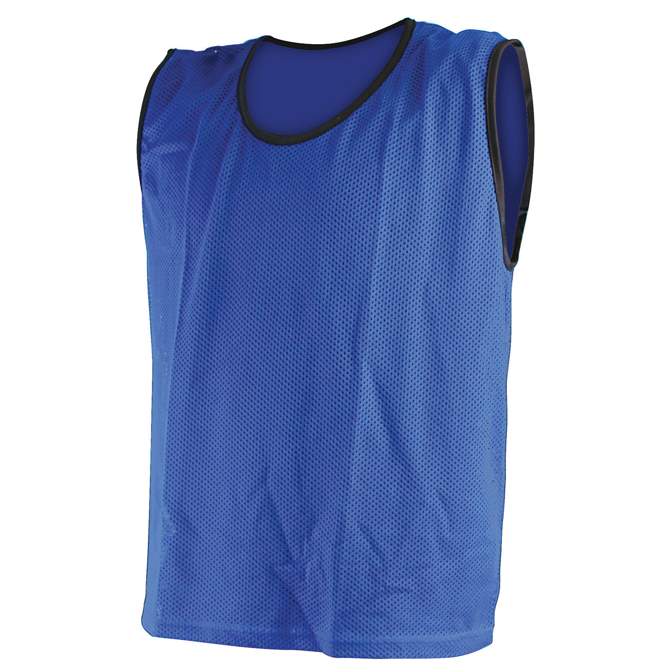 Mesh Vests Pk12 Senior Blue