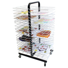 Drying Rack Mobile 40 Shelf A3