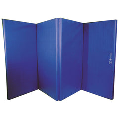 Folding Gym Mat 2430x1210x60 Blue