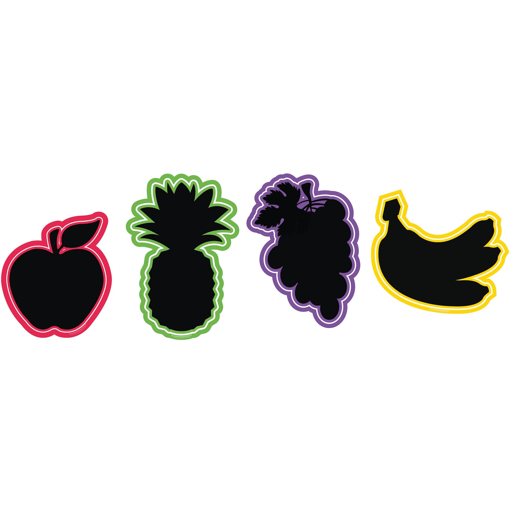 Food Chalkboard Set Of 4 350X350W