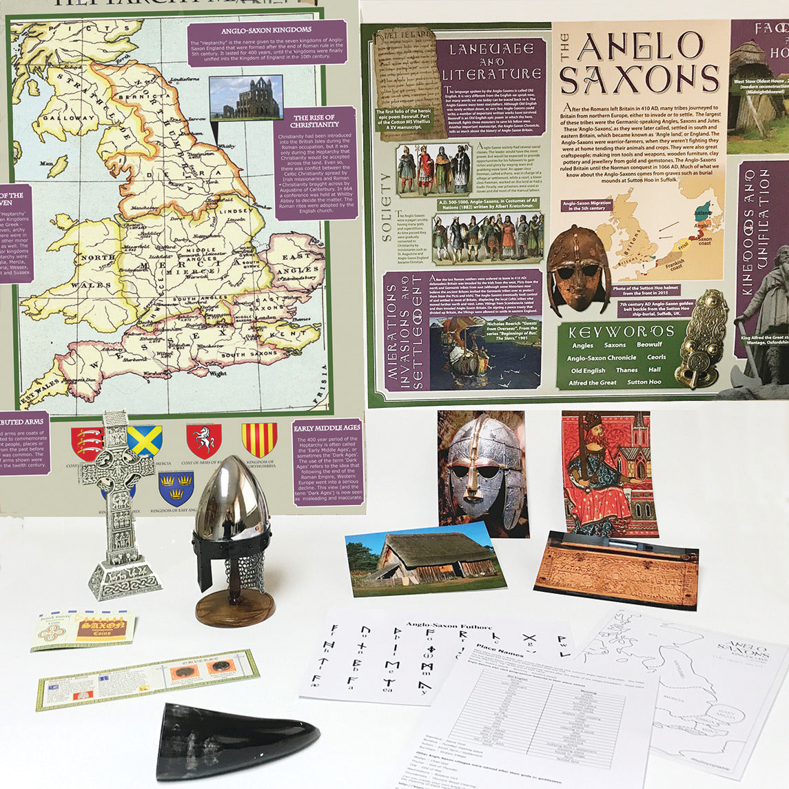 Anglo Saxons Artefacts Pack