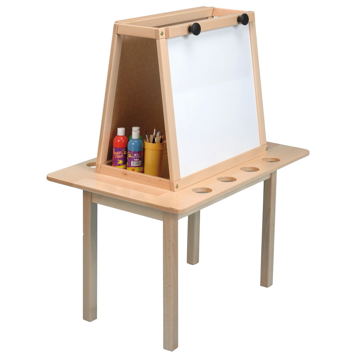 2 Sided Table Easel Solid Beech