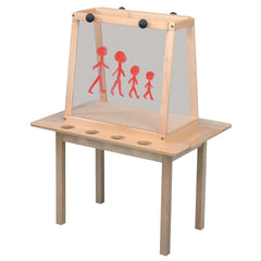 Two Sided Table Easel With Perspex
