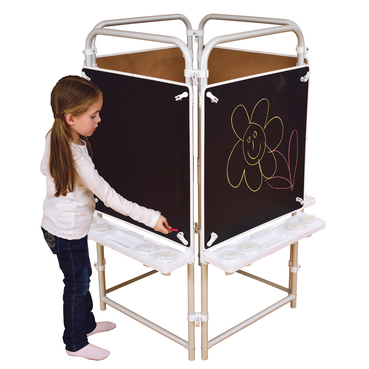 Easel Alum Fr 4 Sided