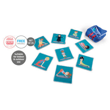 Yoga Mini Placemt Carpets W/Holdall