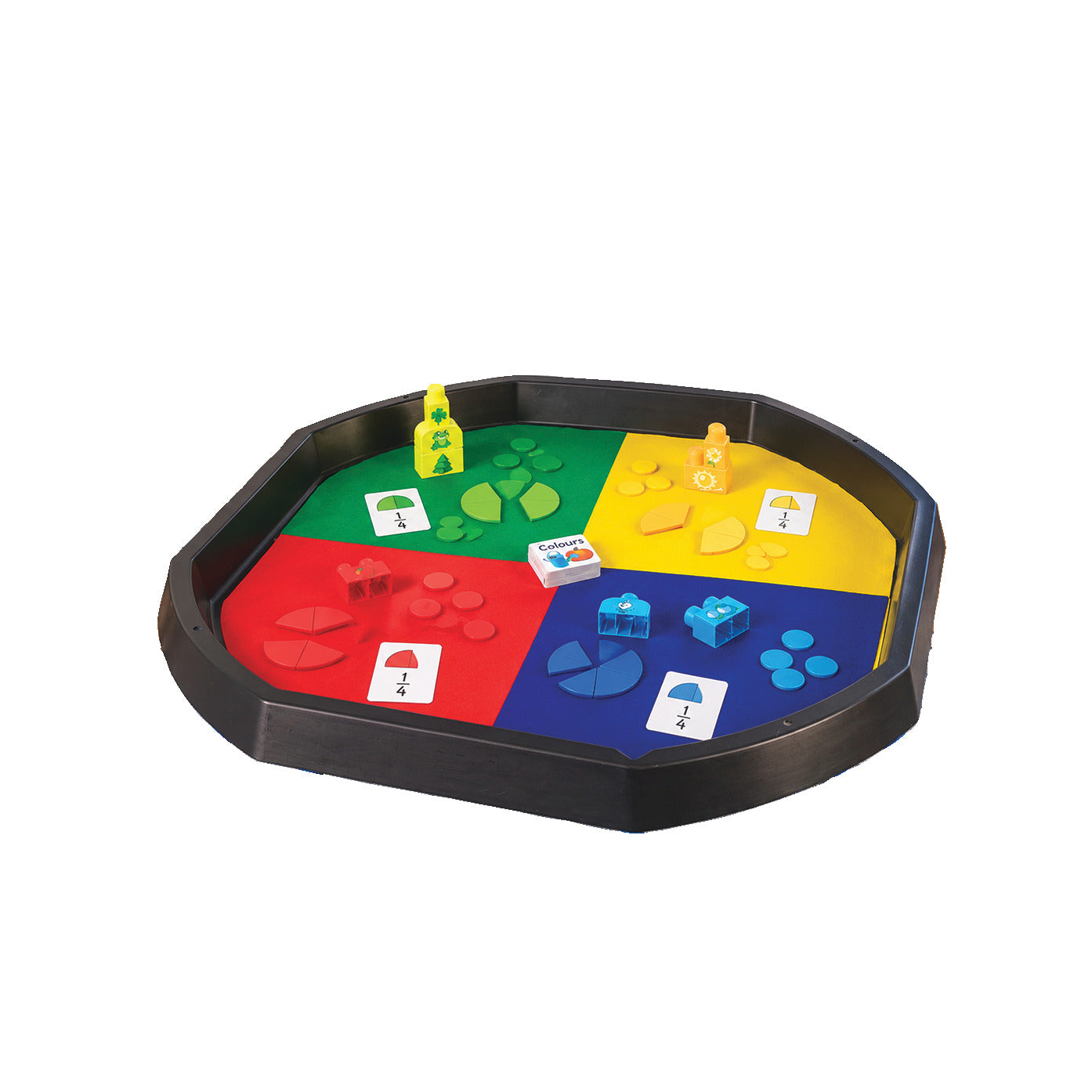 Exploring Colours & Fractions Play Tray Mat