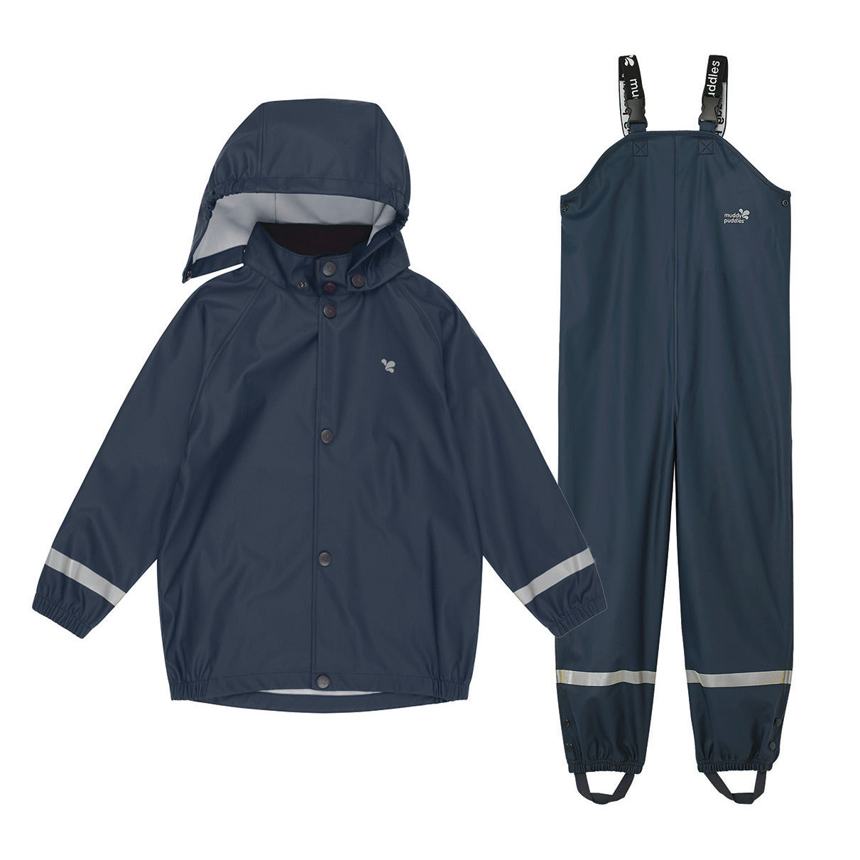Premium Pu Rainsuit Navy 4-5Y