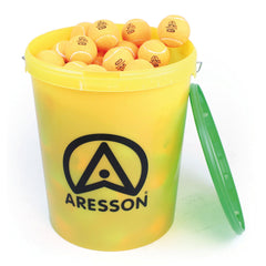 Mini Orange Tennis Ball Bucket