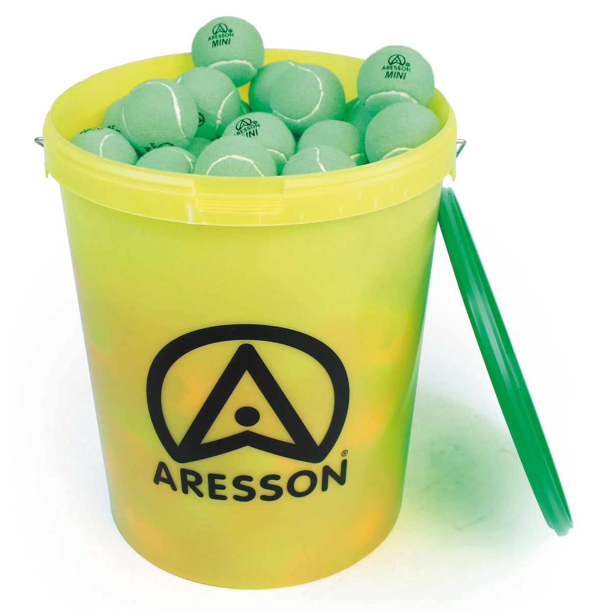 Mini Green Tennis Ball Bucket