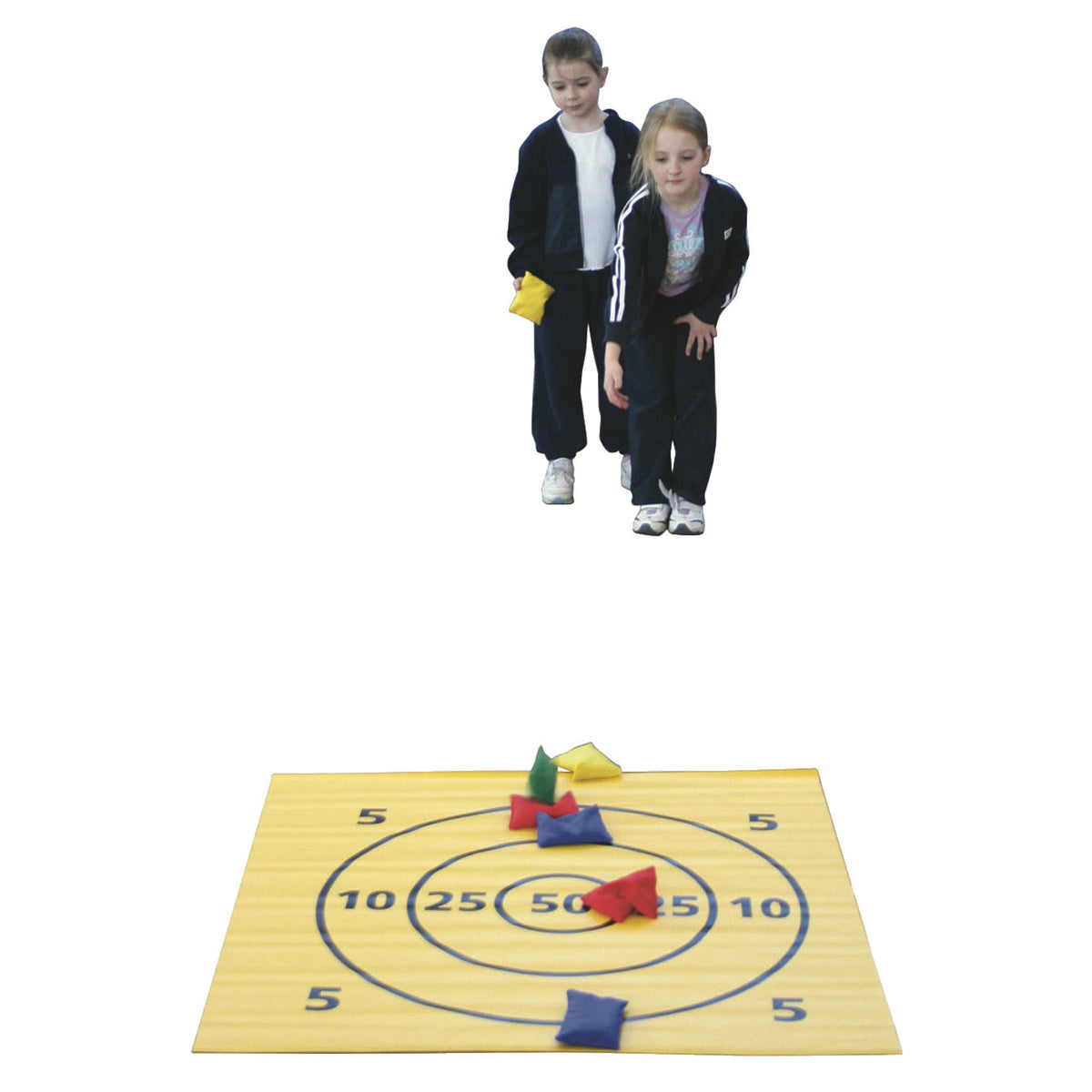 Number Target Set Floor Mat& Beanbag