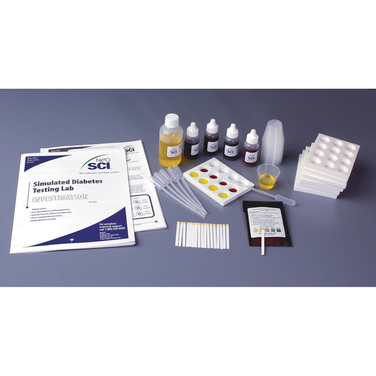 Simulated Diabetes Testing Kit