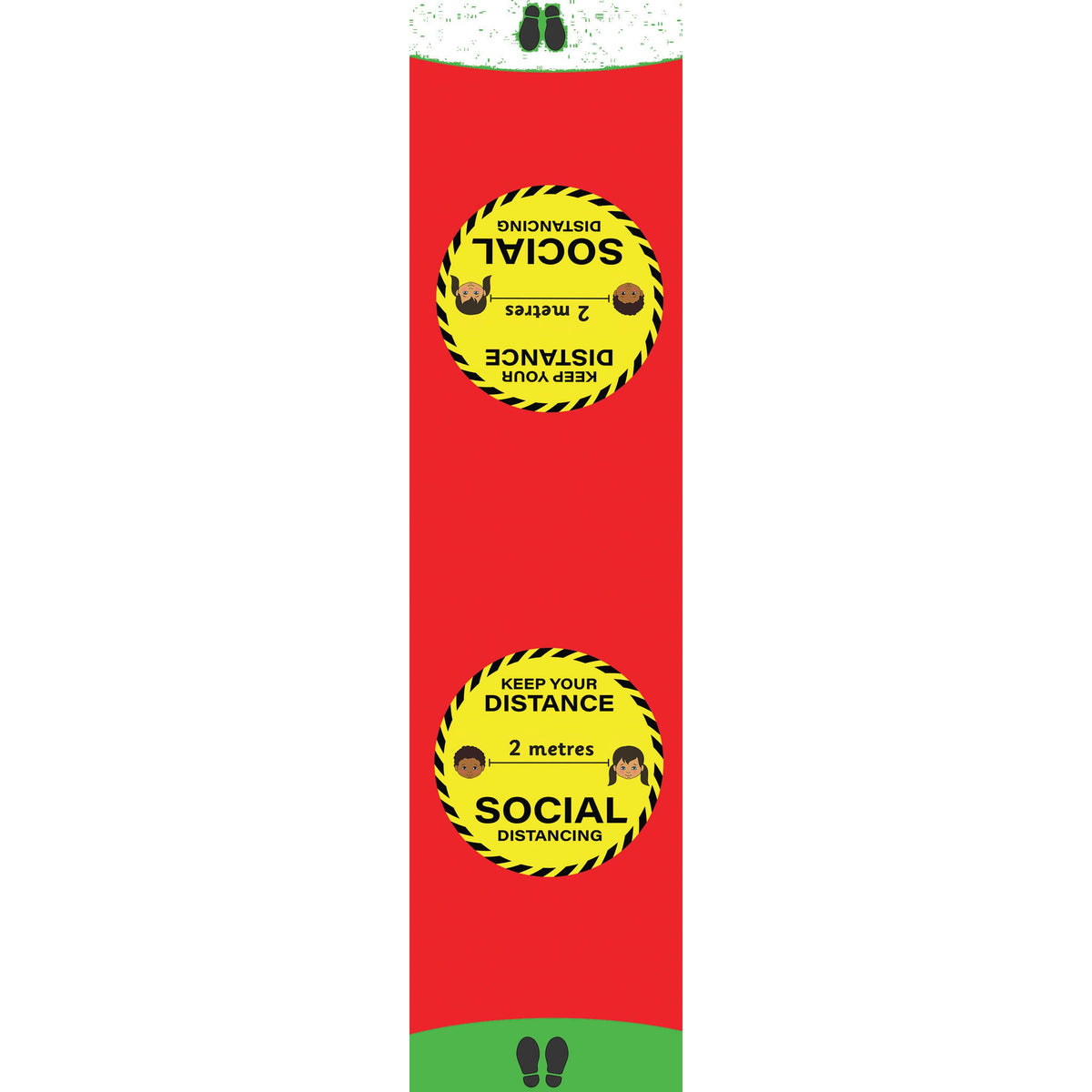 Safe Distance 2M Mat