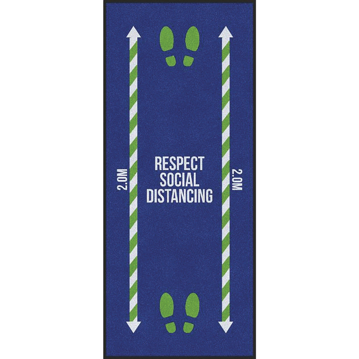 Respect Social Distancing Mat-Carpet