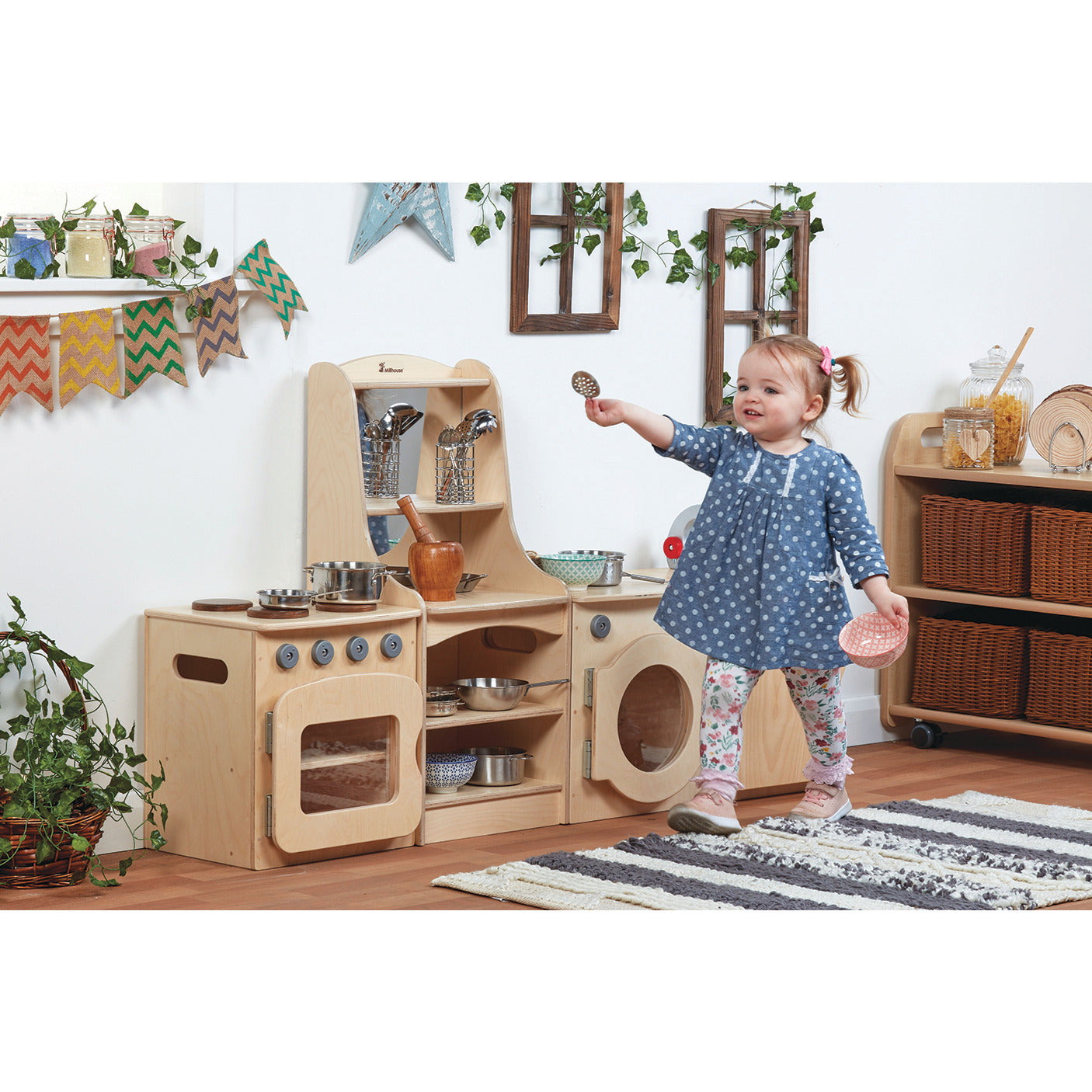 Toddler Storage Kitchen Set