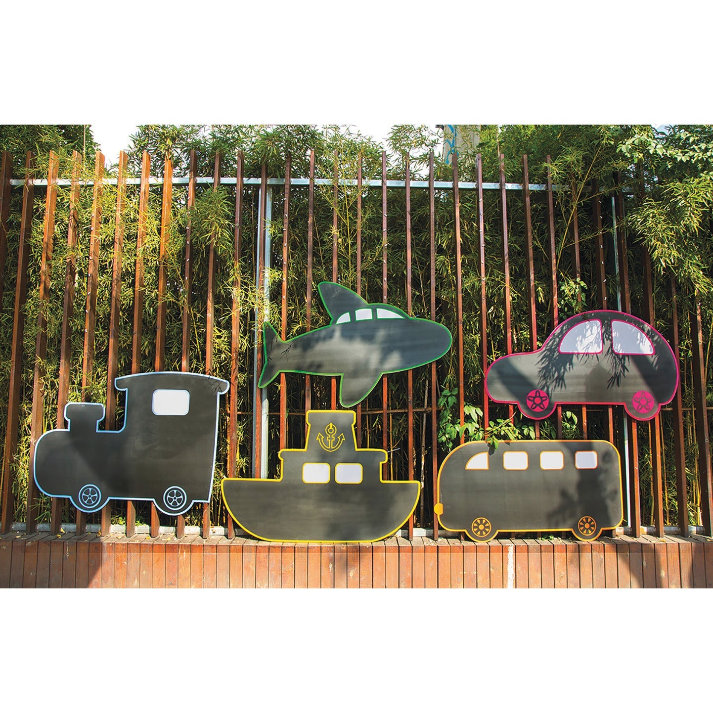 Transport Chalkboards Set Of 5