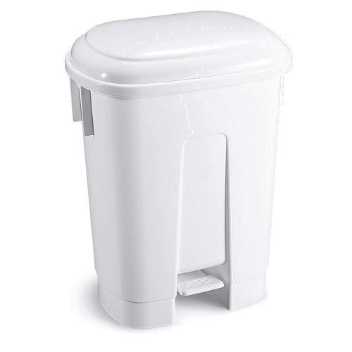30L Derby Bin White Lid