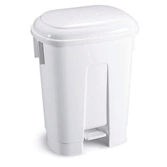 30L Derby Bin White Lid