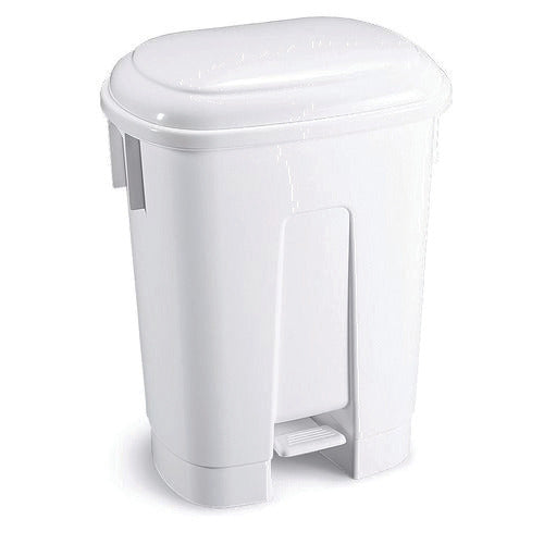 60L Derby Bin White Lid