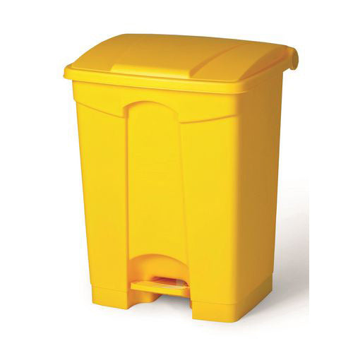87L Pedal Bin 820X490X410 Yellow