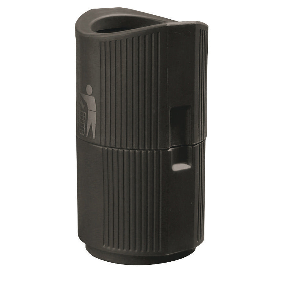 Extn Open Top Bin 94L Black