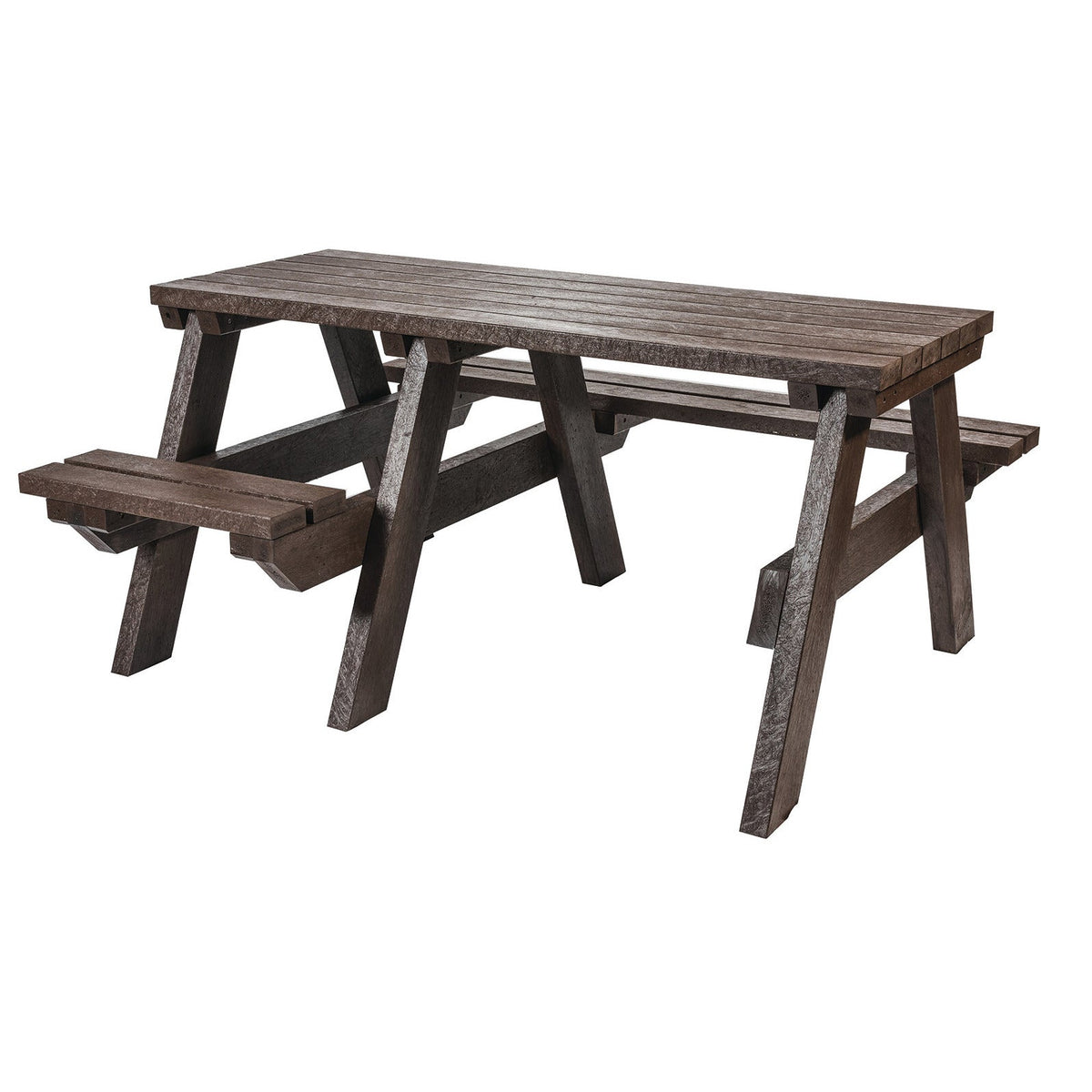 Wchair Pic Table Aframe Brown 1500Mm