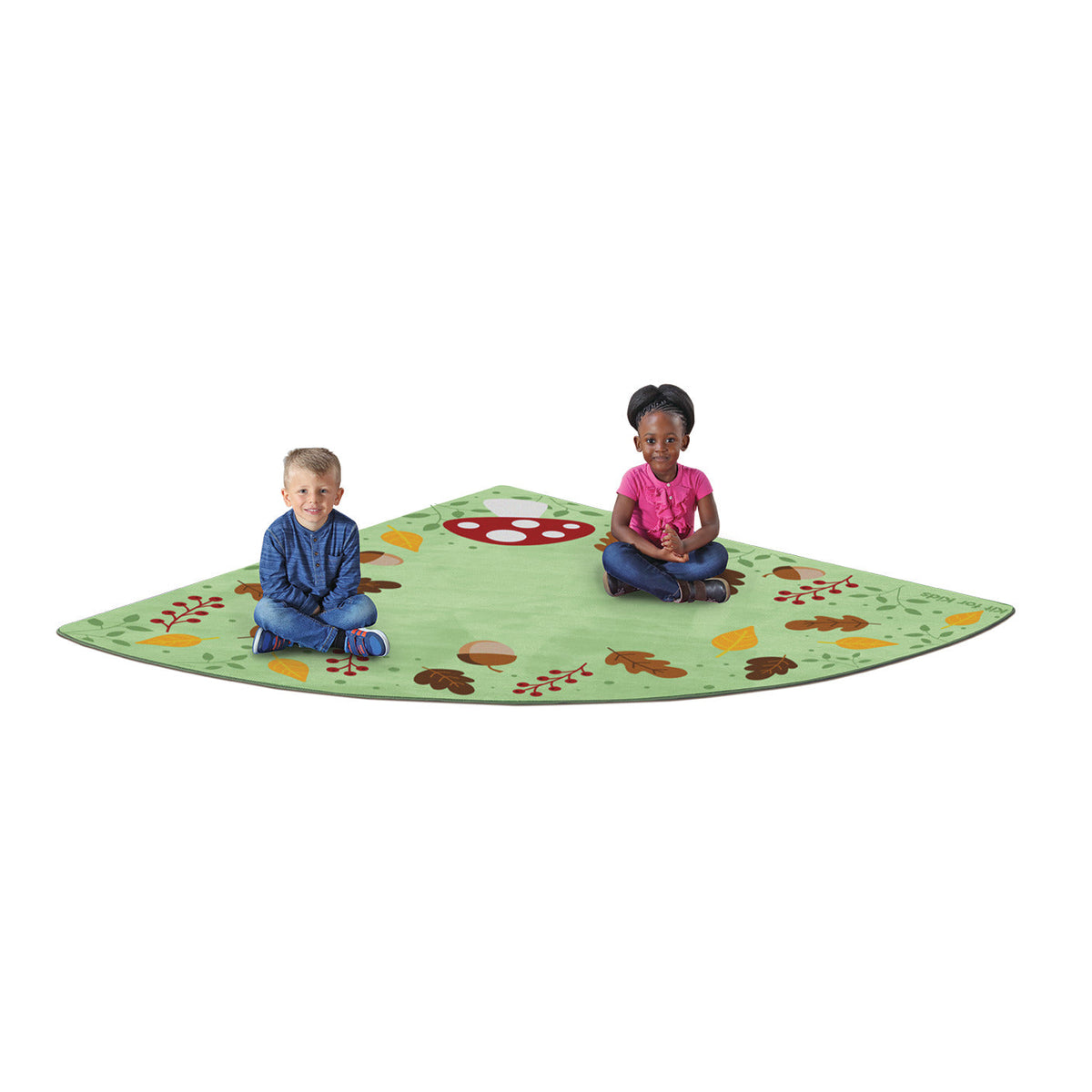 Forest Friends Corner Carpet 2X2M