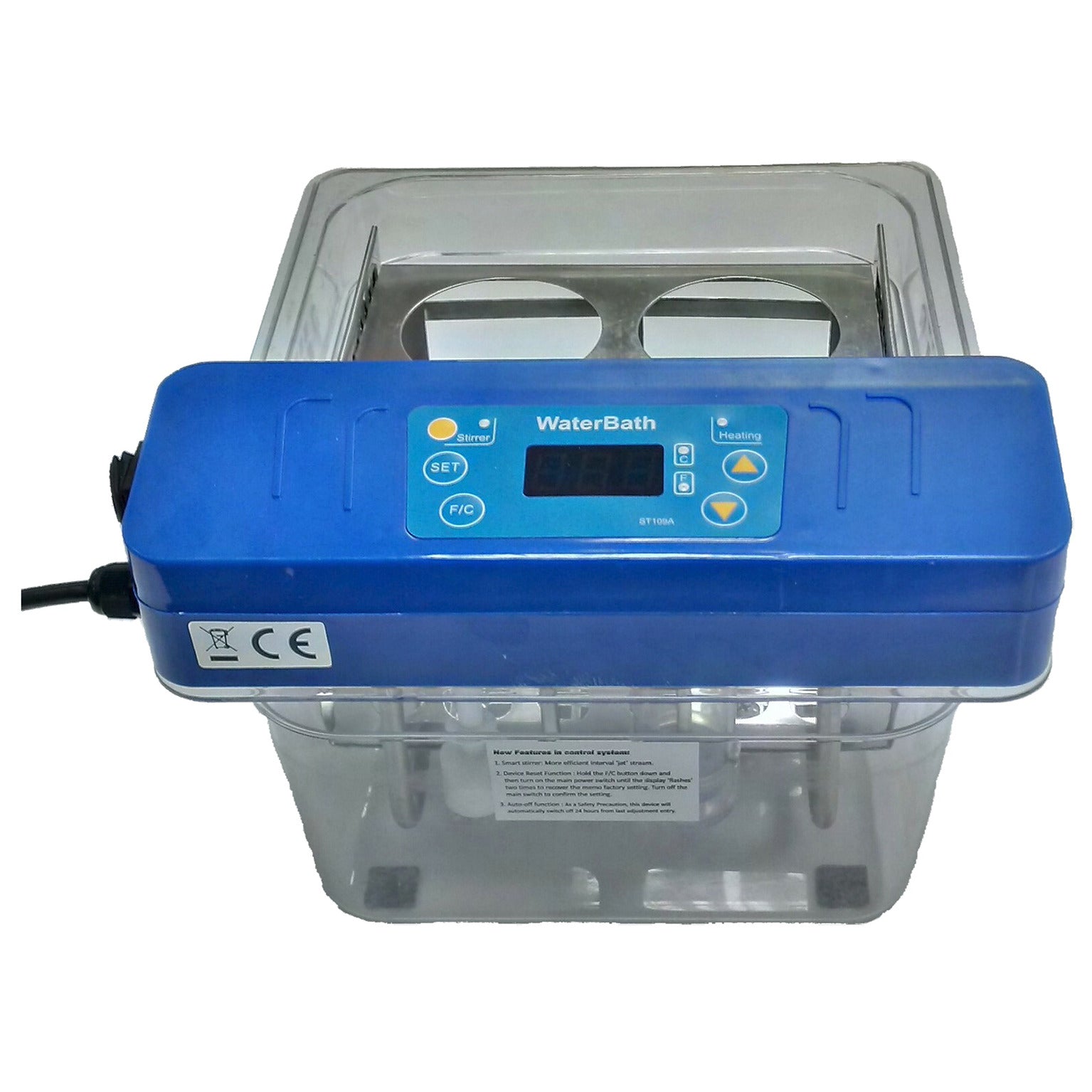 8L Digital Stirred Water Bath