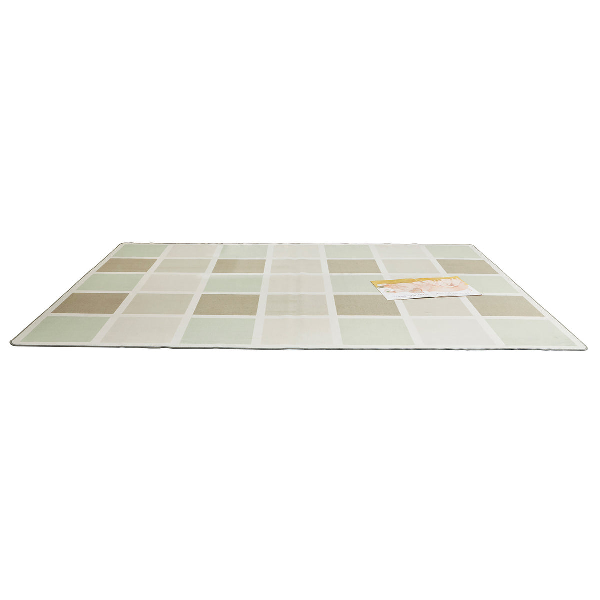 Neutral Squares Rug 3600X2570Mm