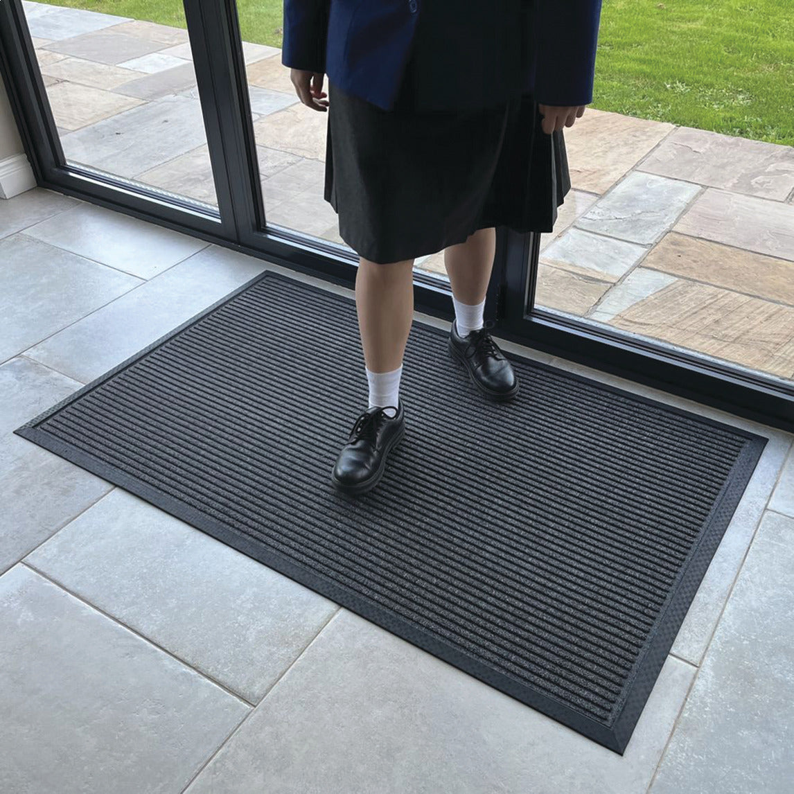 Scraper Ent Mat 600X900Mm Charcoal