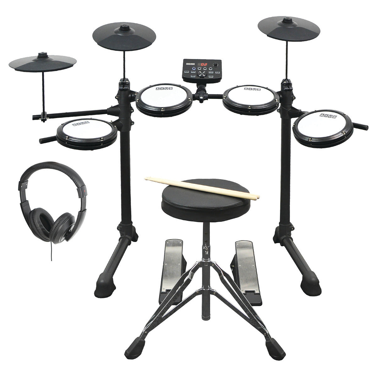 Axus Axk4 Digital Drum Kit Bundle Pa