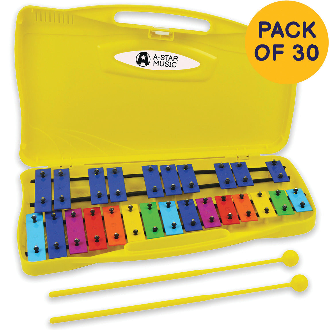 25 Note Glockenspiel Pack 30