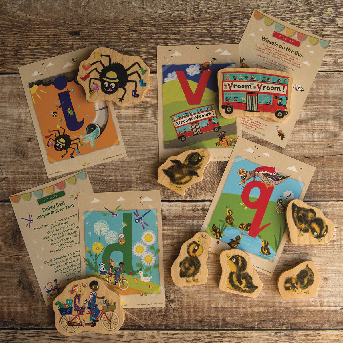 Alphabet Rhyme Time Book Kit