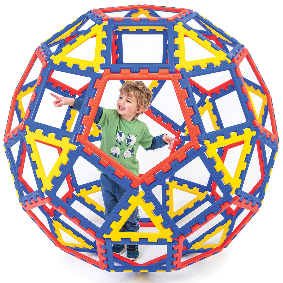 xl Polydron Geo Dome 62Pce Set