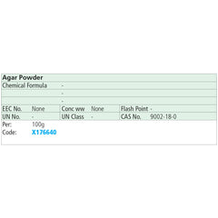 Agar Powder 100g