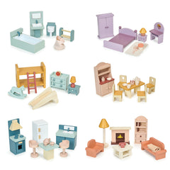 Mentari Dolls House Furniture Bundle Set of 6